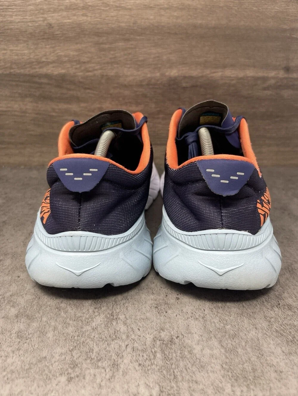 HOKA Mach 2 Size 11.5 Mens Patriot Blue Orange PROFLY Road Running Shoes